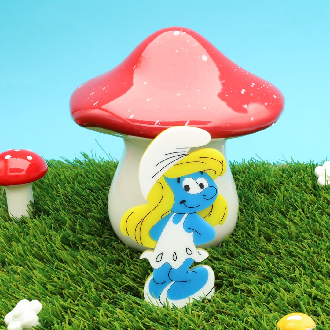 Introducing La Vidriola's Handmade Smurfs Jewelry Collection!