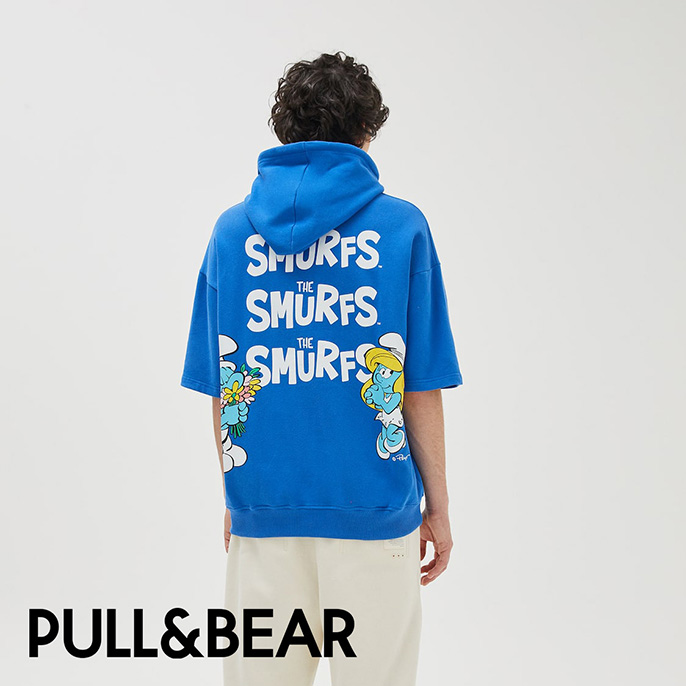 NickALive!: Pull & Bear Launches The Smurfs Clothing Collection