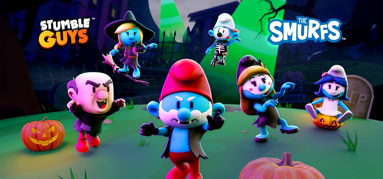 Stumble Guys x The Smurfs: Halloween event
